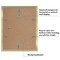 Americanflat 2 Pack of Picture Frames with Mat - Plexiglass Cover